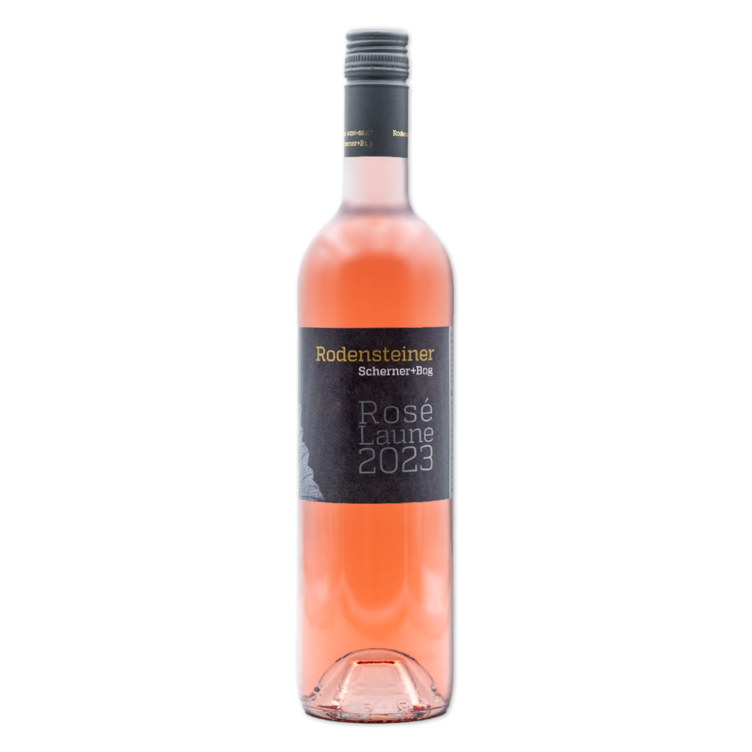 Flasche mit 2023 Rosé Laune, feinherb, 750 ml