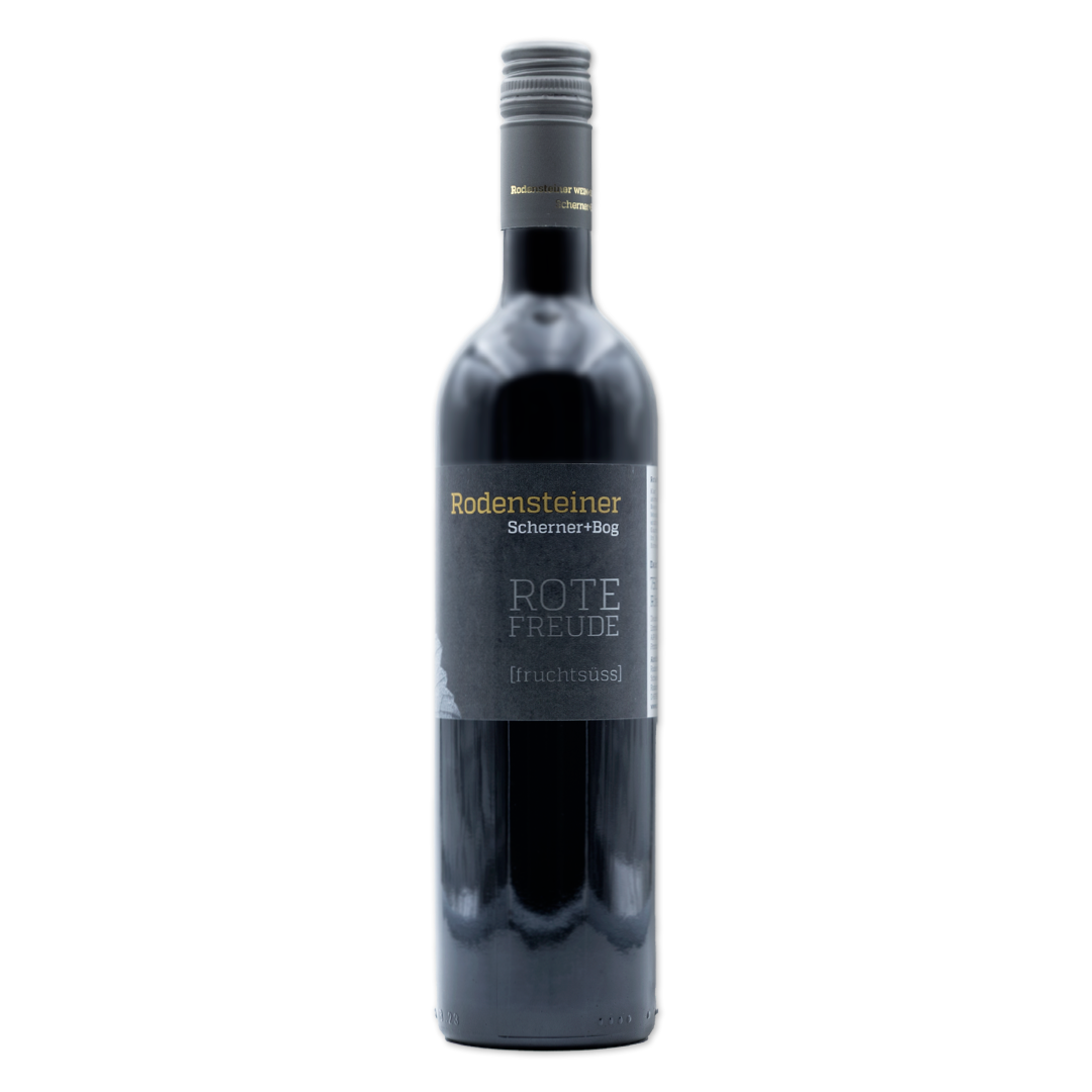 Flasche mit ROTE FREUDE, edelsüß, 750 ml