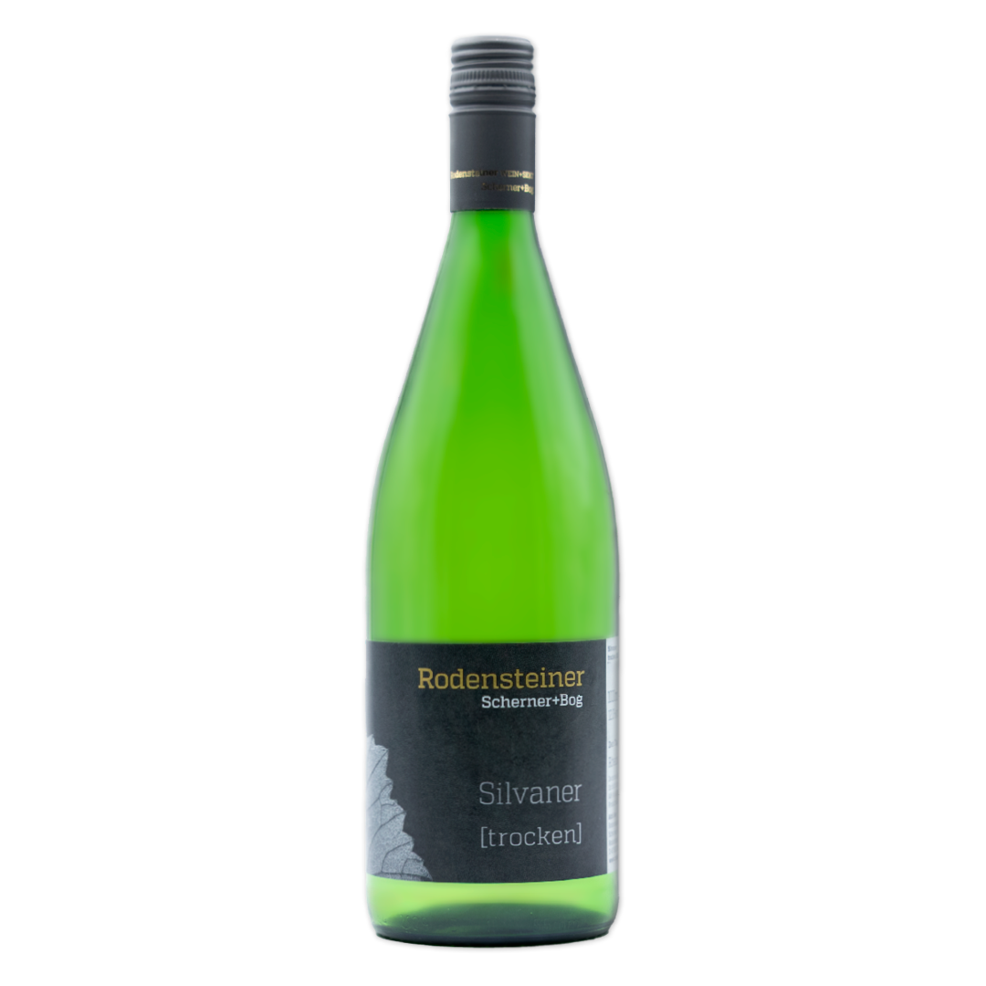 Flasche mit Silvaner, trocken, 1000 ml
