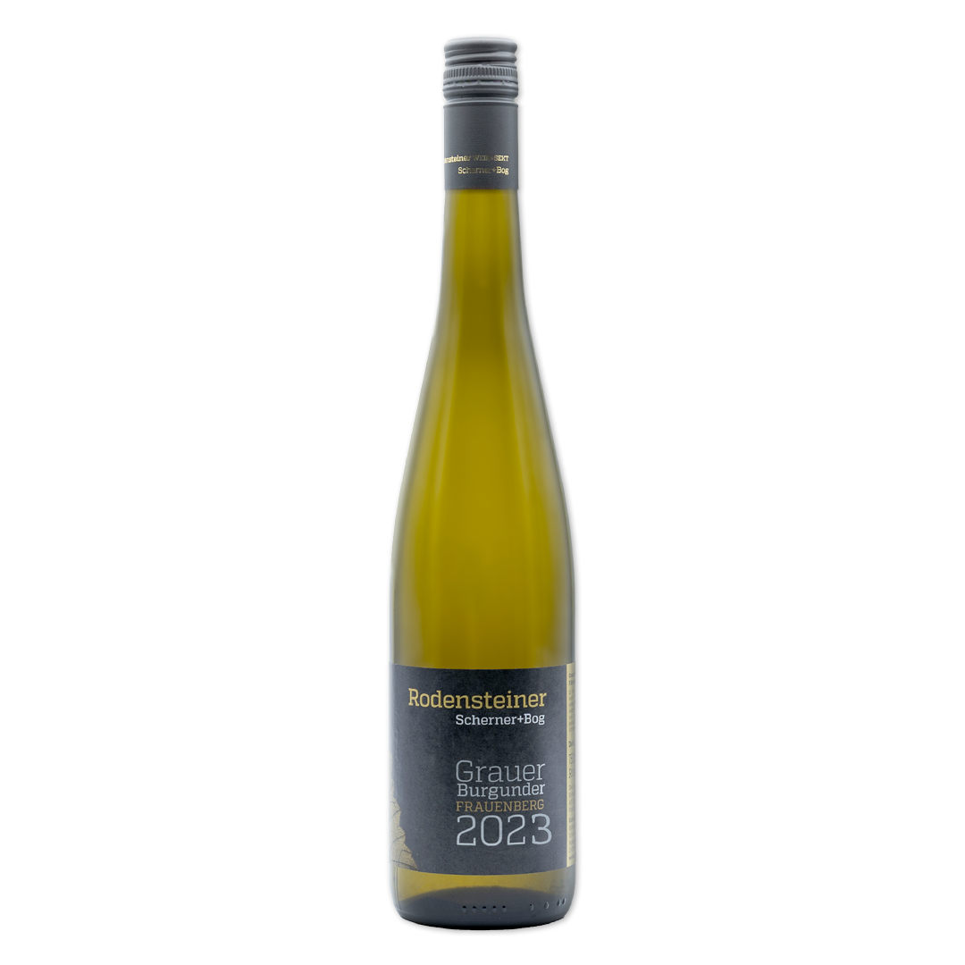Flasche mit 2023 Grauer Burgunder FRAUENBERG, trocken, 750 ml